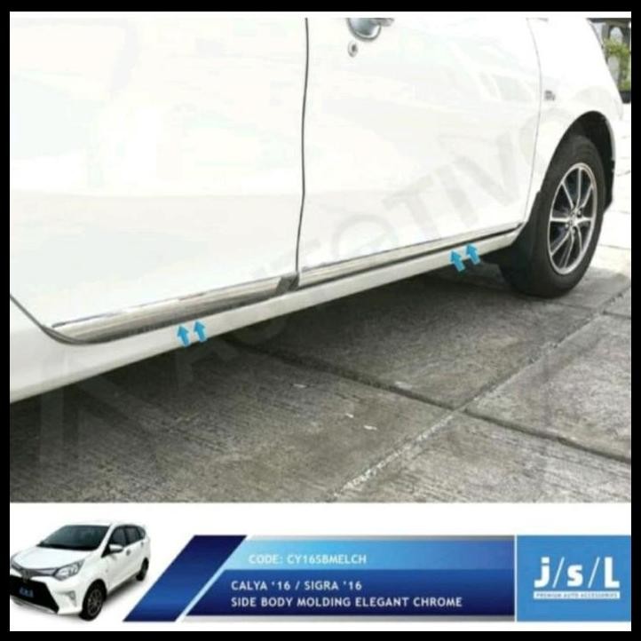 HOT DEAL TOYOTA CALYA LIST BODY SAMPING SIDE BODY MOLDING SIGRA 