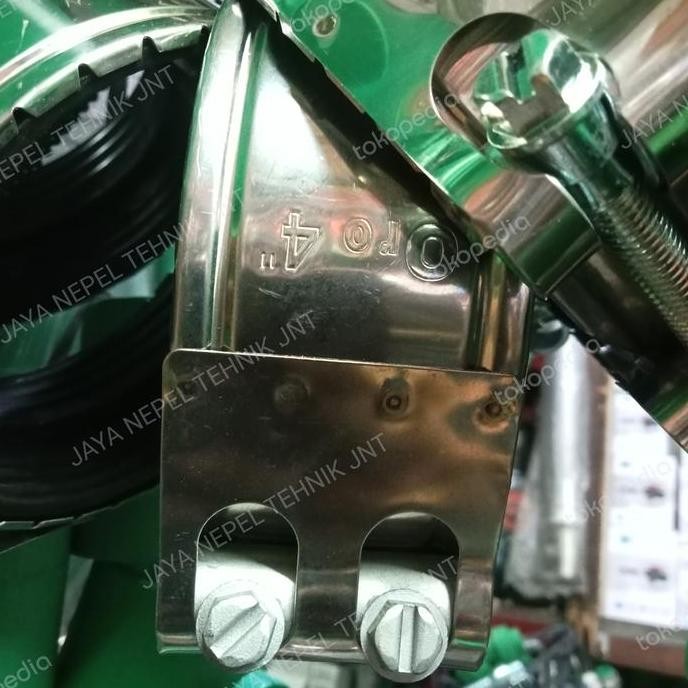 klem coupling cip Stainles steel 4" inch murah