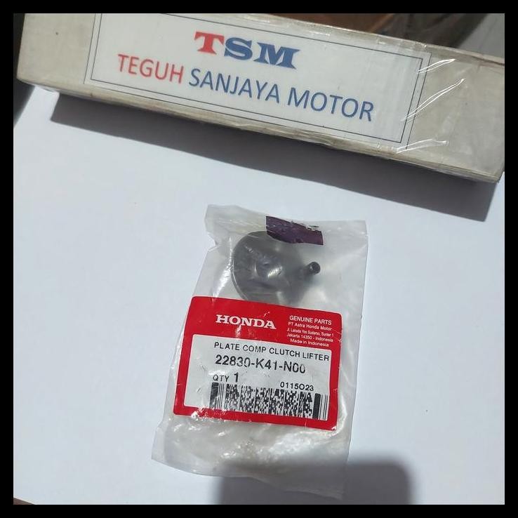 TERMURAH PLAT PENEKAN KOPLING PLATE COMP CLUTCH LIFTER 22830-K41-N00 NEW SUPRA X 125 FI BLADE 125 FI