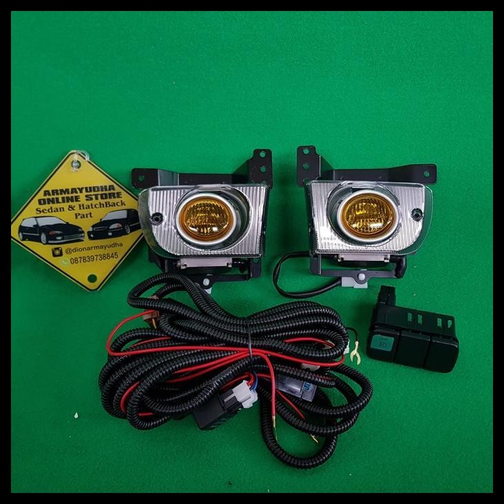 TERMURAH FOGLAMP LAMPU KABUT HONDA CIVIC GENIO 1992 SD 1995 YELLOW LENS 