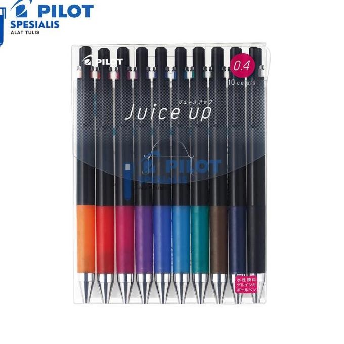 

Pilot Juice Up Gel Pen 0.4 1 Set 10 Warna / Ljp-200S4-10C-Ex New Stok