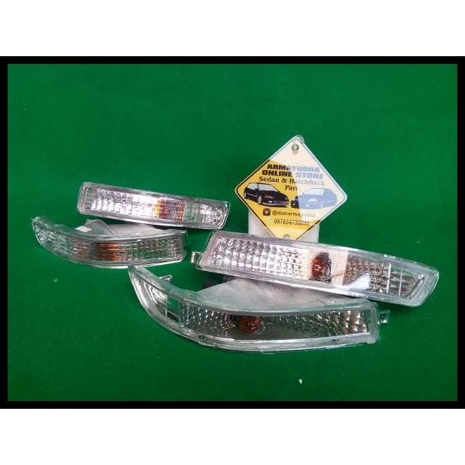 TERBARU LAMPU SEIN BUMPER KRISTAL TOYOTA GREAT COROLLA 1992-1995 