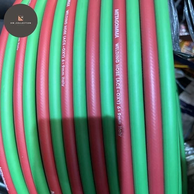 ready  Selang metagomma dual line - selang las double - selang blender