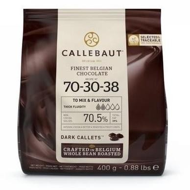 

NEW CALLEBAUT Couverture Chocolate (823,811,70-30-38) 400 gram