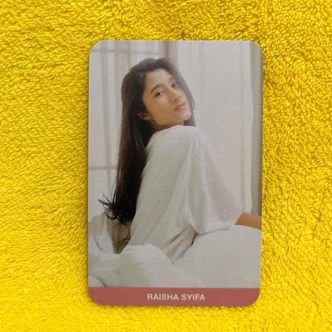 Photocard jkt48 raisha syifa the morning call official
