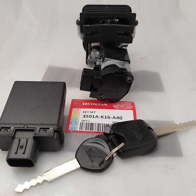 KUNCI KONTAK SCOOPY ESP + REMOTE K16 2015-2017 ORIGINAL THAILAND murah