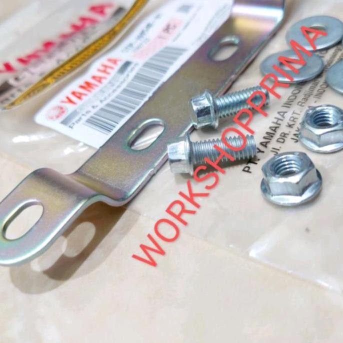 Besi plat breket 5TP dudukan pegangan plat nomer nomor depan X Ride xRide xtride murah