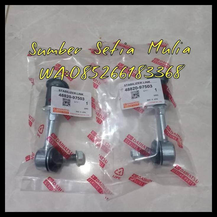 GRATIS ONGKIR LINK STABILIZER LINK STABIL DEPAN DAIHATSU GRANDMAX - LUXIO ORI 1SET 