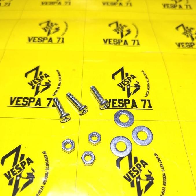 DUDUKAN PLAT NOMOR VESPA BELAKANG / TATAKAN PLAT NOMOR VESPA MATIC murah