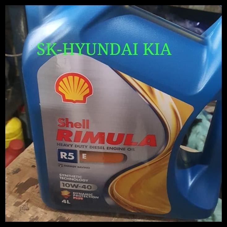 DISKON OLI MESIN DIESEL SHELL RIMULA R5 10W-40 ( GALON )