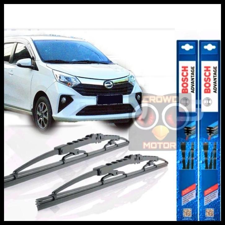 GRATIS ONGKIR WIPER MOBIL DAIHATSU SIGRA CALYA SEPASANG ORI BOSCH ADVANTAGE 