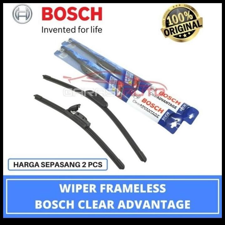 DISKON WIPER BOSCH ORIGINAL MOBIL AVANZA/XENIA 2004-2011 FRAMELESS 20&16 
