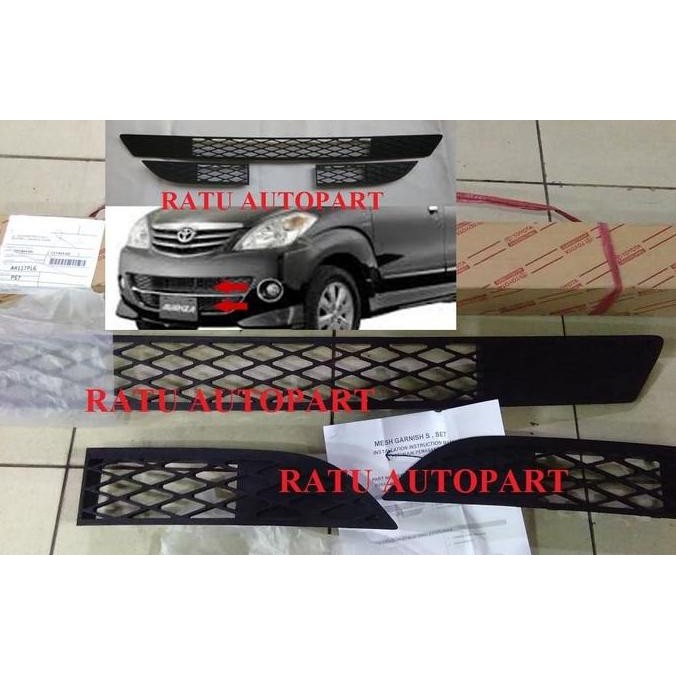 TERLARIS GRILLE GRILL RADIATOR BEMPER DEPAN AVANZA TYPE S
