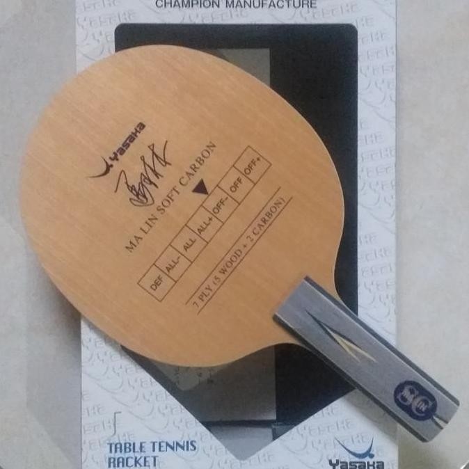 PROMO BET PINGPONG YASAKA MA LIN SOFT CARBON