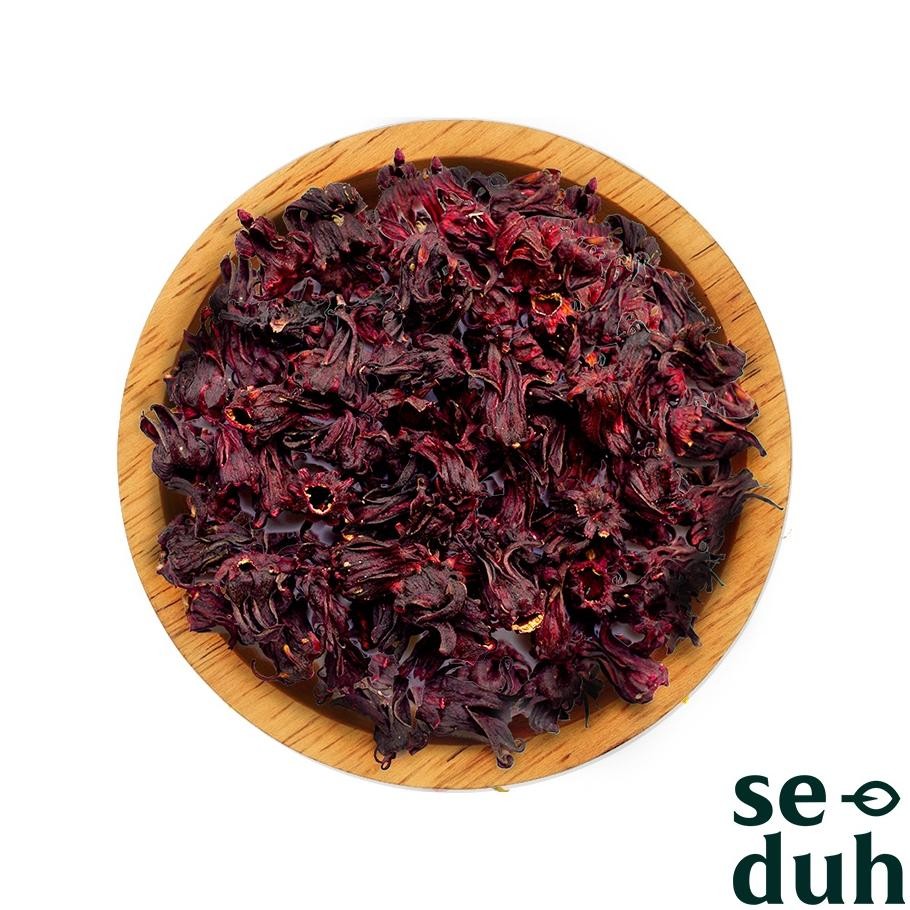 

Teh Bunga Rosella Ungu Kering Dried Pule Roselle Flower Tea Tisane Whole 250 Gram Gram