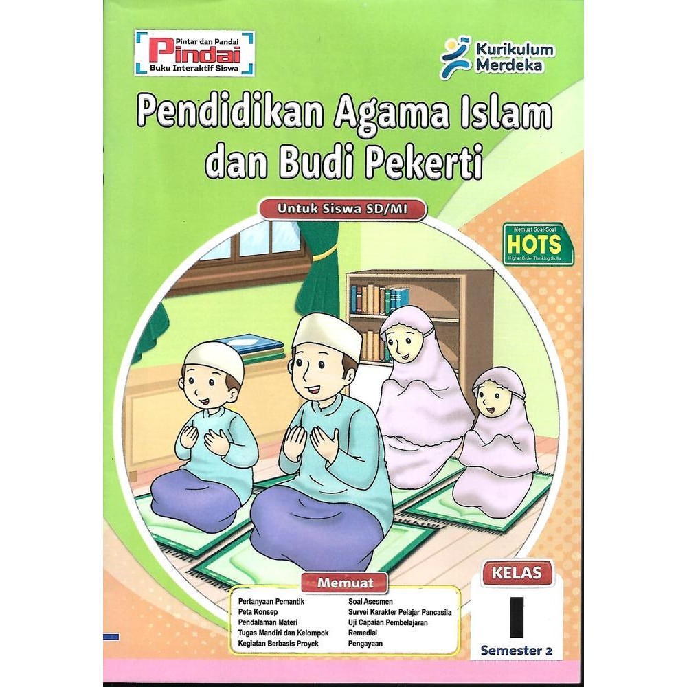 Buku Lks Pai Kurikulum Merdeka Kelas 1 Sd/Mi Semester 2