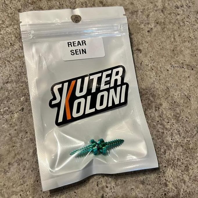 Titanium Bolt Baut Sein Lampu Rear Vespa Sprint Primavera 3V Iget Abs