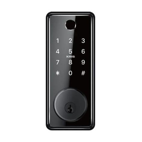 Kris Digital Door Lock Deadbolt Smart Home Door - Hitam Kunci Pintu Otomatis Krisbow