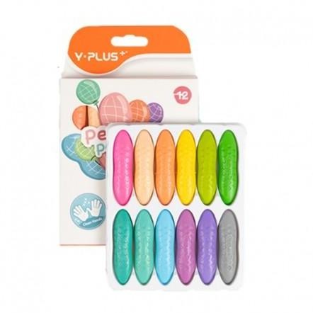 

Magical Crayon 24 pcs Crayons Set Bayi Anak Peanut Yplus UK Mudah Diha