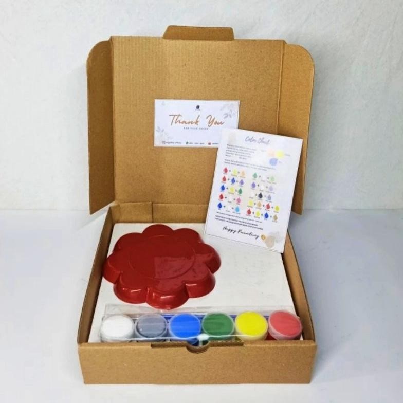 

Ht-12 Alat Lukis Lengkap 1 Paket Kanvas Cat Air Akrilik Kuas Palet Ht-12