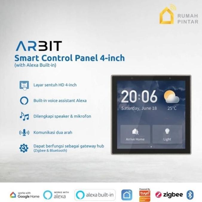 arbit smart control panel 4"