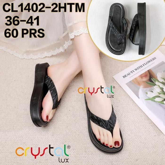 Sandal Jepit Wanita Wedges | Sendal Jepit Wanita | Wedges Jepit Wanita Motif Zigzag | Sandal Tali We