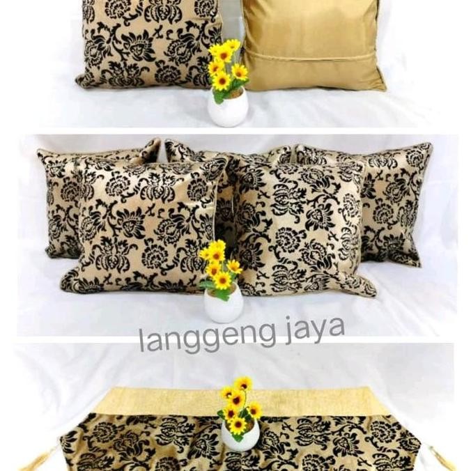 sarung bantal sofa 40x40 /sarung bantal sofa set