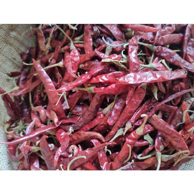 

Hemat Cabe Rawit Teja Merah Kering Super 1 Kg Kilo Import Dijamin Pedas Dan Fresh