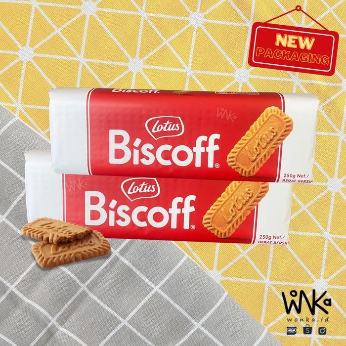 

LM Lotus Biscoff 250gr - Biskuit Speculoos Caramel Cookies Cinnamon