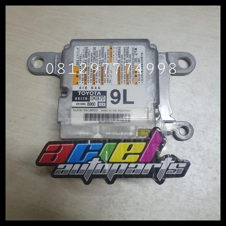 DISKON MODUL ECU AIR BAG SRS AIRBAG TOYOTA INNOVA REBORN ORIGINAL 