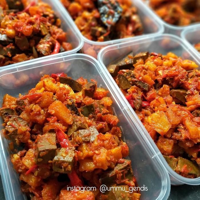 

LM Sambal goreng hati sapi kentang Frozen Makanan Berat