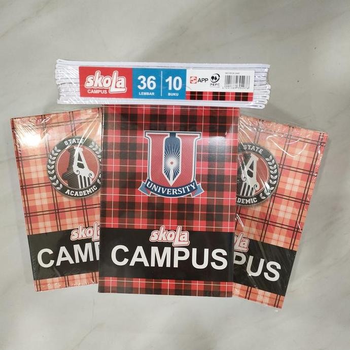 

Buku Tulis Skola Campus isi 36 Lembar