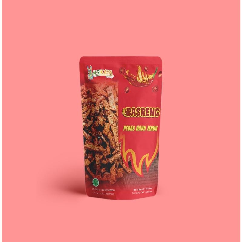 

Lm Basreng Pedas Daun Jeruk Mini Sikaya Halal Renyah