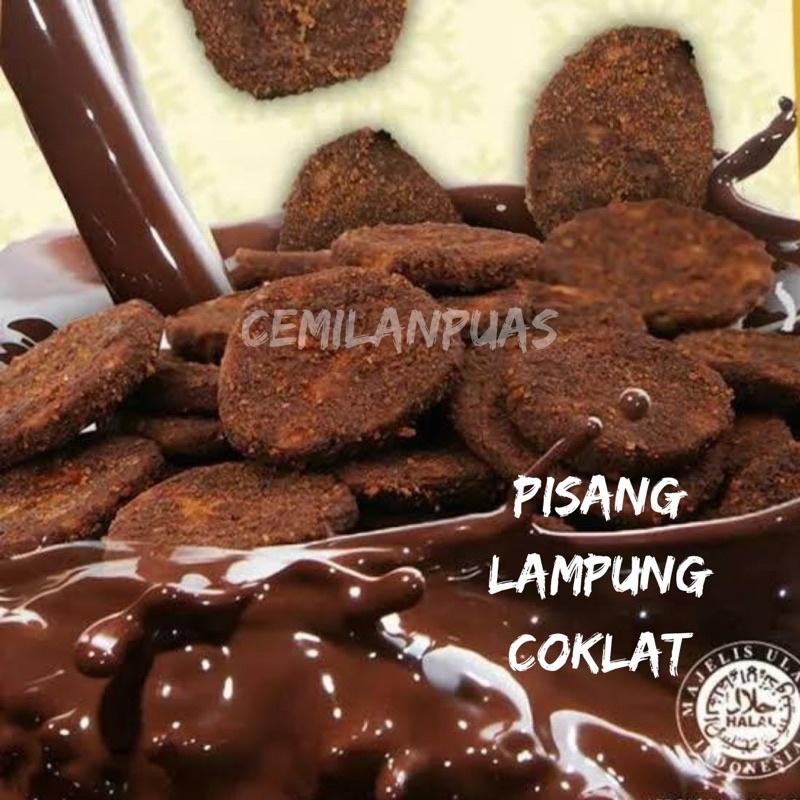 

Lm [Ready Medan] Keripik Pisang Coklat Karamel Moka Mocca 100Gr Renyah Tipis Manis Oleh Oleh Khas Lampung