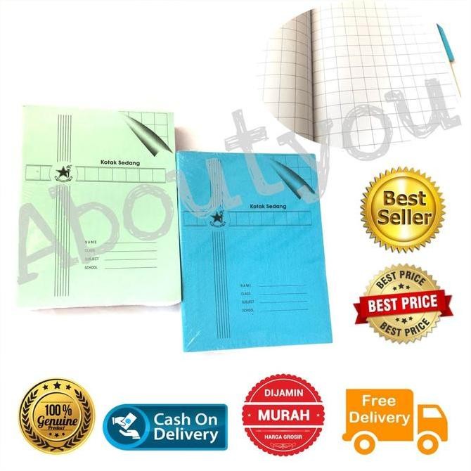 

Grosir 10 Buku Tulis KOTAK Sedang Buku Kotak Mandarin Anak 38 lembar Paper Stationery