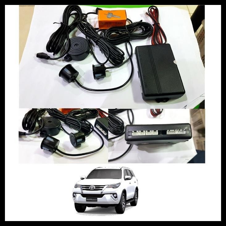 GRATIS ONGKIR SENSOR PARKIR MOBIL 2 TITIK UNIVERSAL MOBIL FORTUNER 