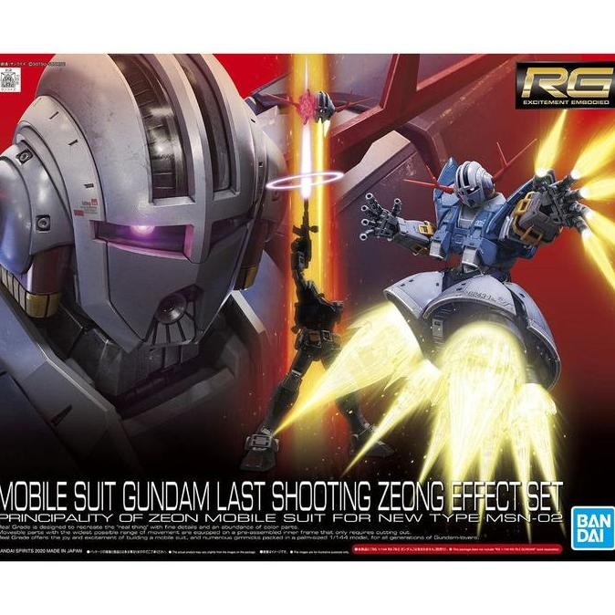 RG 1/144 Gundam Last Shooting Zeong Effect Set | Model Kits