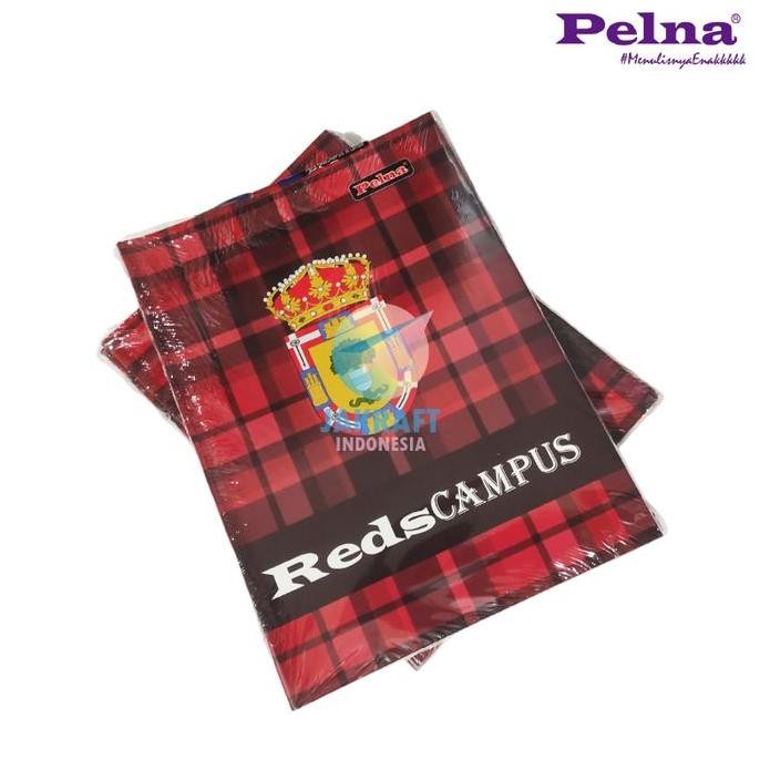 

(10 Pcs) GROSIR Buku Tulis Panjang PELNA Reds Campus B5 isi 36 / 50 Lembar Mirip Big Boss & AA Maxy Maxi Boxy | PACK