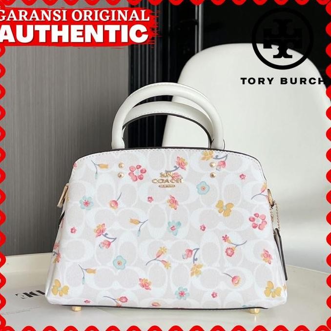 Handbag Wanita Tas Coach Mini Lillie Carryal In Signature Wanita Original Branded