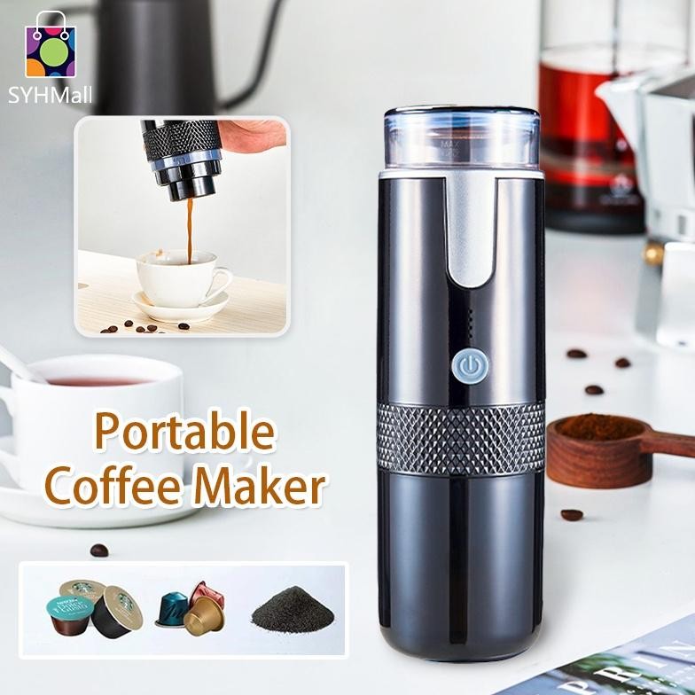 SYH Mall Electric Espresso Maker / mesin kopi / Mesin Pembuat Espresso Portable / Portable Elektrik 