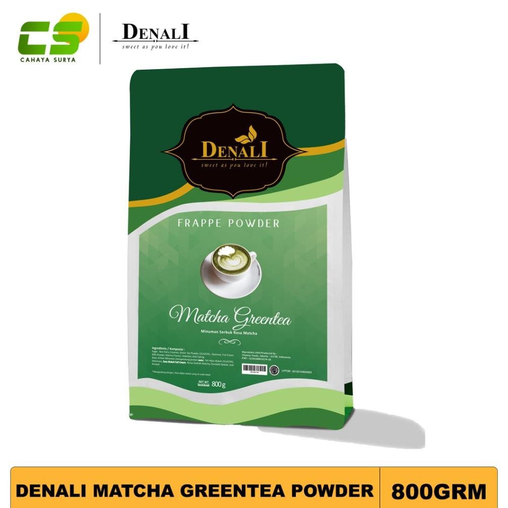 

Sale Denali Powder / Bubuk Minuman - Matcha Greentea 800 Gr
