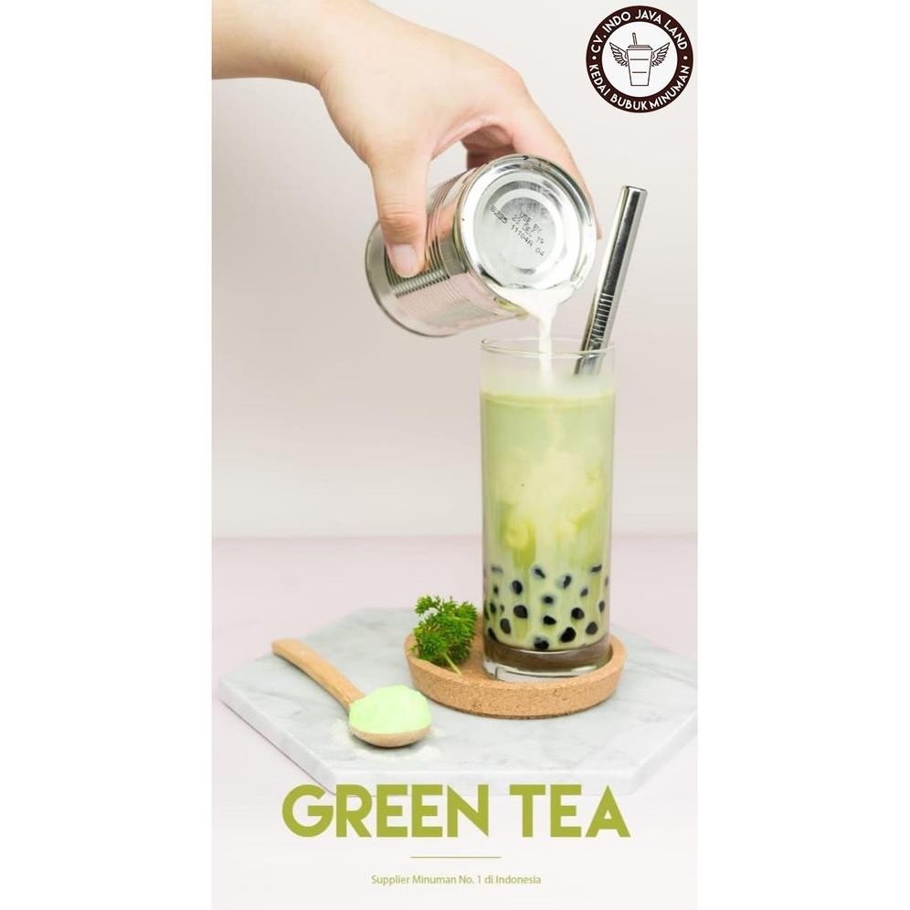 

Sale Javaland Bubuk Minuman Rasa Green Tea / Matcha 1Kg - Regular Plain | Bubble Powder Drink Boba