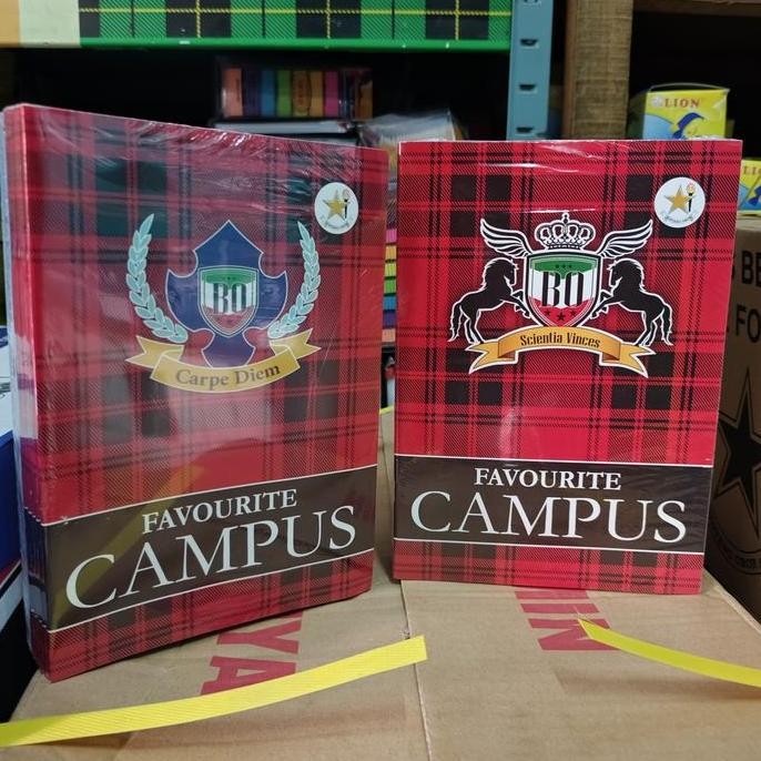 

Buku Tulis Favorite Campus Bintang Obor 36 Lembar (1 pak / 10 pcs)