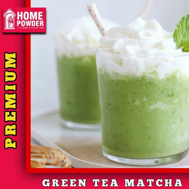

Sale Bubuk Minuman Powder Booster Premium Rasa Green Tea Matcha Premium 1Kg Spesial Cafe Dan Resto