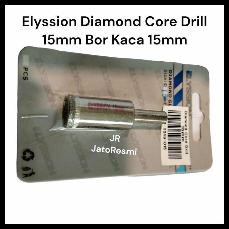 DISKON ELYSSION DIAMOND CORE DRILL 15MM BOR KACA 15MM 