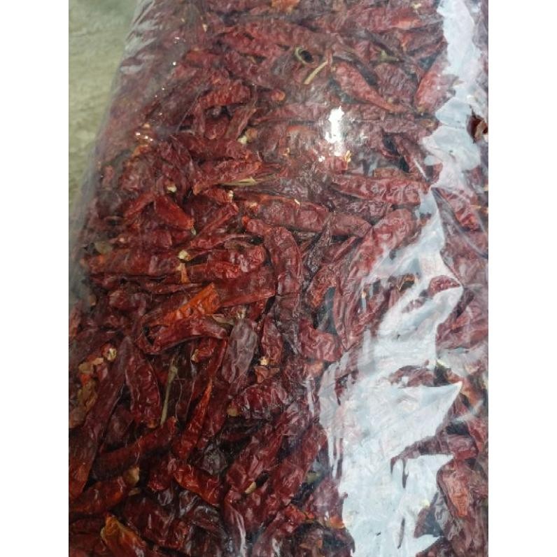 

Terbatas Ready Kemasan ( 1.Kg ) Cabe Rawit Teja Kering Imfor Kulitas Super Pedas Cocok Untuk Bumbu Seblak