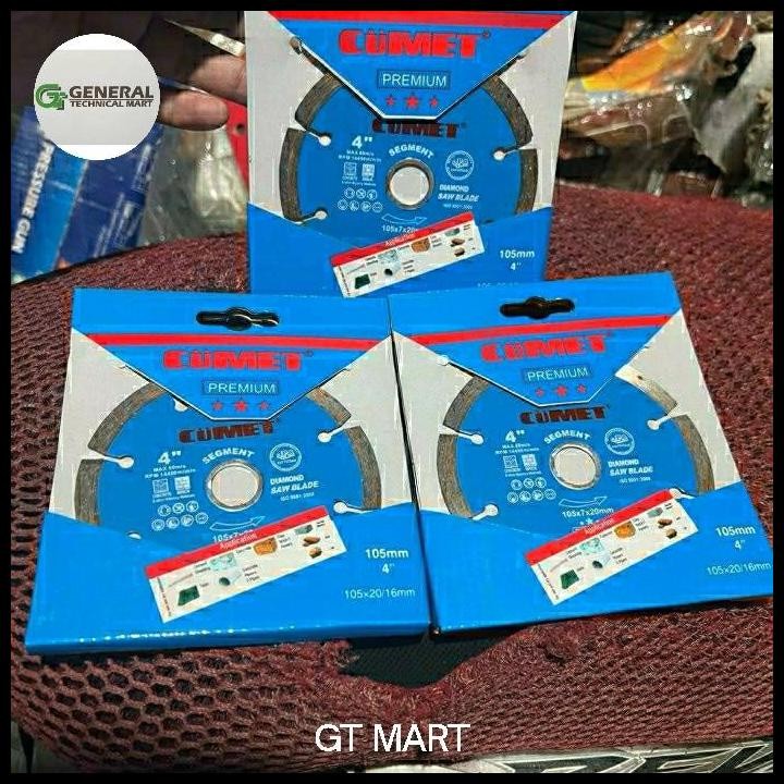 TERBARU CUMET GERMANY MATA POTONG GRANIT KERAMIK MARMER 4 INCH LONG LIFE 