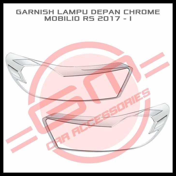 DISKON GARNISH LAMPU DEPAN CHROME MOBILIO RS 2017 - I 