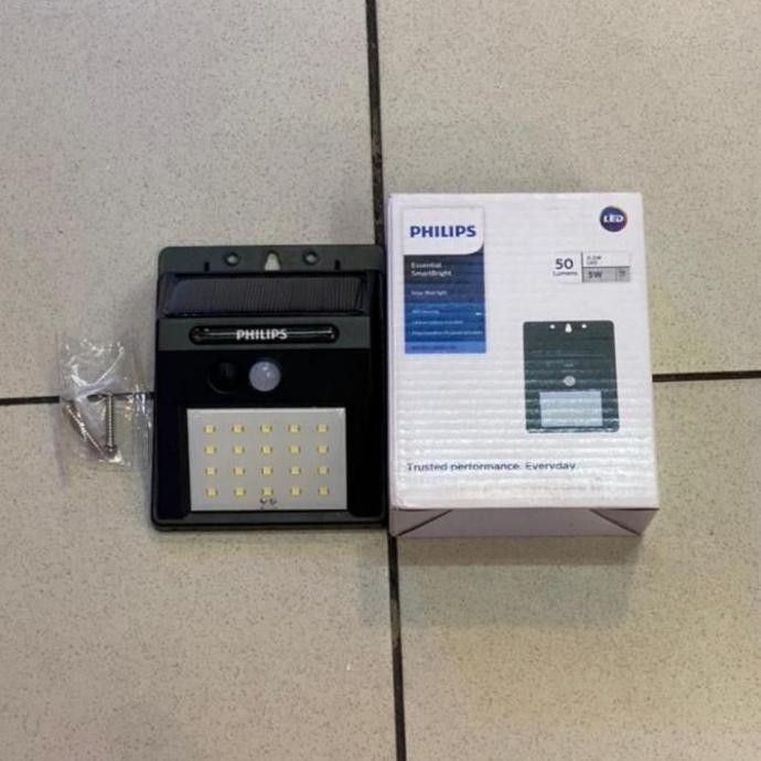 Lampu Taman Sensor Gerak 50 Led Solar Tenaga Surya Philips High Quality