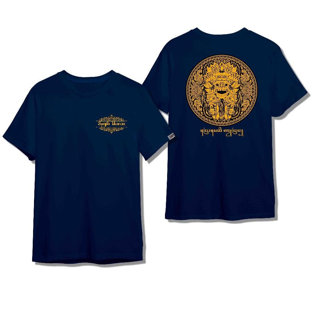 Terbaru Kaos Distro Sugih Waras Barong Bali Leak Keren Streetwear Modern New Keren Pria Wanita Unise